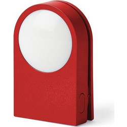 Lexon Lucie Led Clip Red - (LL121R)