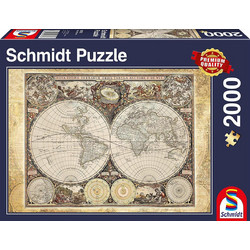 Puzzle Schmidt Ιστορικός Χάρτης 2000 Κομμάτια