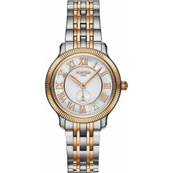 Roamer Γυναικείο Ρολόι με Ασημί Ροζ Χρυσό Μεταλλικό Μπρασελέ 624855472260