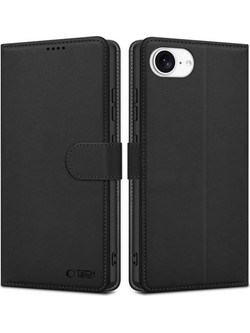 TECH-PROTECT WALLET BOOK CASE IPHONE 16E / 17E black