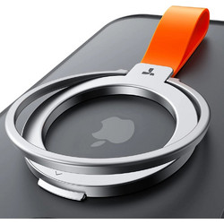 Torras - Ostand Magnetic Ring - 360 Rotatable Stand, Phone Holder/Grip, Easy Attach - Silver - (X00CJ1006-1)