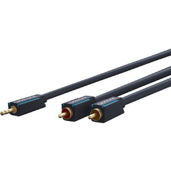 Clicktronic 3.5 Mm Aux To Rca Adapter Cable, Stereo - (70465)