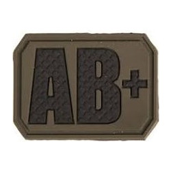 Mil-Tec Patch Ομάδας Αίματος AB+ Χακί (16831501)