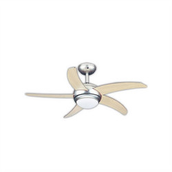 Primo PRCF-80283 Ανεμιστήρας Οροφής 110cm 55W με Φως & Τηλεχειριστήριο Καφέ