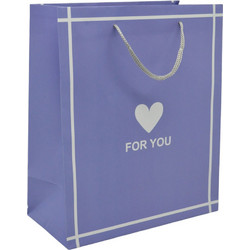 Τσάντα Συσκευασίας Με Κορδόνι For You Μοβ 30x12x38cm ANKOR