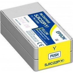 Κίτρινο μελάνι (Yellow) για Έγχρωμο Εκτυπωτή Epson TM-C3500