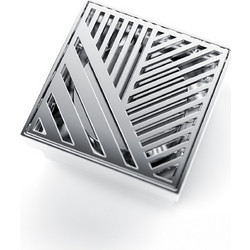 Sparke Aquadrain 02 10x10 Inox Brushed - Σιφόνι Δαπέδου