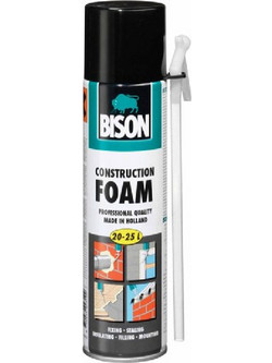 BISON CONSTRUCTION FOAM AEROSOL 500ML (1592302)