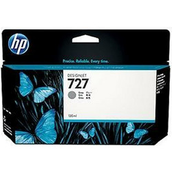 HP 727 Grey Μελάνι Εκτυπωτή Inkjet 130ml B3P24A