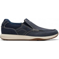 Clarks CLARKS MEN'S CASUAL SAILVIEW STEP 26176976 NAVY NUBUCK Clarks