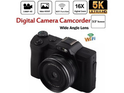 Wifi Ψηφιακή Kάμερα 48MP 5K UHD 6 Axis Anti Shake 16X