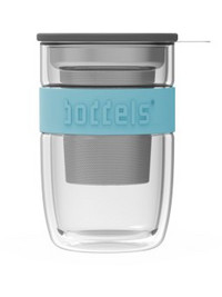 ΚΟΥΠΑ ΓΥΑΛΙΝΗ BODDELS 380ML SEEV TURQUOISE BLUE