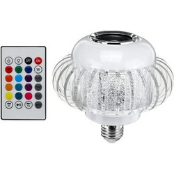 Φωτορυθμική λάμπα RGB με ηχείο Bluetooth - 903005