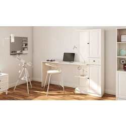 Hanah Home Rb-021 Σετ Γραφείο με Βιβλιοθήκη 120x75x40cm 167RAB1701