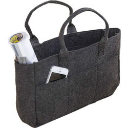 Τσάντα Shopping από Τσόχα FE-32209 JASSZ Charcoal Melange