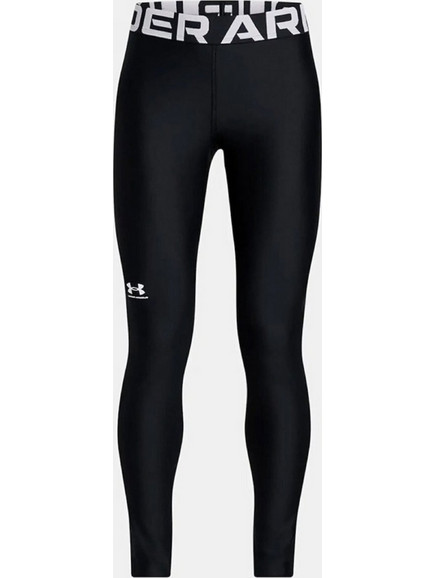 UNDER ARMOUR LEGGING BLACK WHITE JR