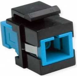 Keystone Coupler SC Simplex, Singlemode - Mαύρο 21.17.0051-20