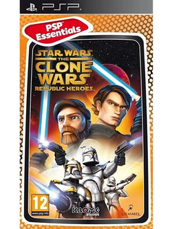 Star Wars The Clone Wars Republic Heroes Used PSP
