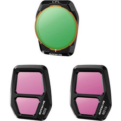 Sunnylife A3S-FI925CPL ρυθμιζόμενο φίλτρο φακού, CPL+ND8+ND16 για AIR 3S 3pcs