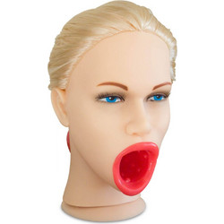 NMC Deep Throat Doll Head Στοματικό Αυνανιστήρι με Δόνηση
