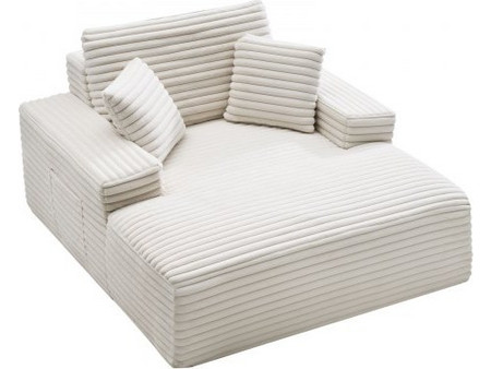 Καρέκλα VEVOR Chaise Lounge, 1380 mm Boneless Chaise Lounge Indoor, Μοντέρνα επικαλυμμένη υπερμεγέθη καρέκλα ανάγνωσης με μαξιλάρια & μπράτσα, καναπές, Βαθύς καναπές, καθιστικό για σαλόνι, υπνοδωμάτιο