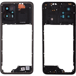 MOTOROLA MOTO G13 4G MIDDLE COVER WITH NFC-CAMERA LENS 5S58C22329 GREY ORIGINAL SERVICE PACK