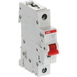ABB Διακόπτης ράγας μονοφασικός 1P 32A SD201-32
