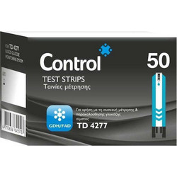 ControlBios Control TD-4277 Ταινίες Μέτρησης Σακχάρου 50τμχ