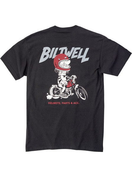 Biltwell Μπλούζα Κοντομάνικη Motorsickle μαύρη | T-shirt black