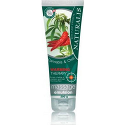 Union Naturalis Cannabis & Chilli Warming Therapy Θερμαντική Κρέμα 200gr