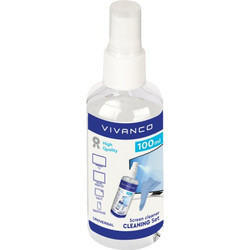 VIVANCO TV/PC/MONITOR CLEANING SOLUTION 100ml
