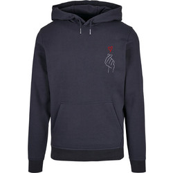 K Heart Basic Hoody navy