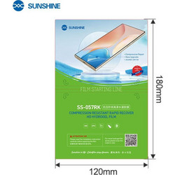 Sunshine SS-057RK Anti-stress instant repair high-definition hydrogel film for iPhone 12 Pro