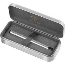 Parker Vector Steel CT Rollerball Σε Μεταλλική Κασετίνα