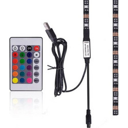 Techly I-LED-TV 30 LED RGB USB για οπίσθιο φωτισμό TV 7,2W/m