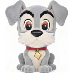 DISNEY DOGS - Tramp - Figural Bank Flocked