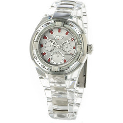 Chronotech Ανδρικό Ρολόι με Ασημί Λουράκι CC7046M-09M