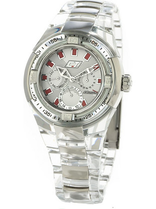 Chronotech Ανδρικό Ρολόι με Ασημί Λουράκι CC7046M-09M