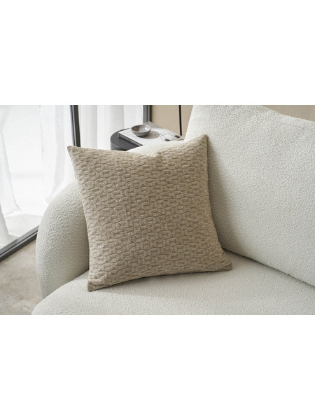 Μαξιλαροθήκη 50x50cm GOFIS HOME Ondine Beige 184/06