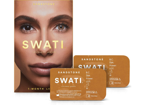 SWATI - Coloured Contact Lenses 1 Month - Sandstone - Beauty