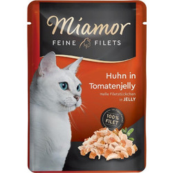 Finnern Miamor Feine Filets Adult with Chicken & Tomato in Jelly 100gr