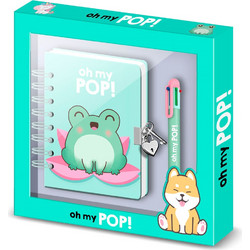 Oh My Pop! Froggy Diary + pen