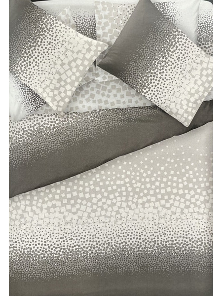 Σετ παπλωματοθήκης 3τμχ byblos taupe 225x245 - Saint Clair