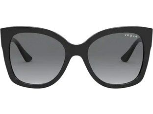 Vogue VO5338S W44/11 Γυναικεία Γυαλιά Ηλίου Πεταλούδα Κοκάλινα Μαύρα με Μαύρο Degradee Φακό