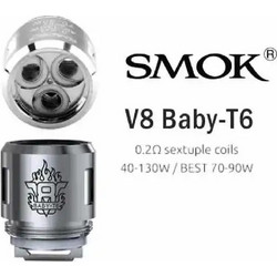 SMOK TFV8 Baby-T6 Coil 0.20Ω