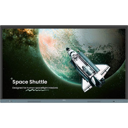 Διαδραστική Οθόνη Αφής 75'' BenQ (RE7504) - Aνάλυση 4Κ UHD - HDMI, VGA, DisplayPort, USB, Ethernet - Ενσωματωμένα Ηχεία 9H.F9FTK.DE8