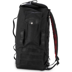 Burly Τσάντα πλάτης / βαλίτσα μοτοσυκλέτας Voyager sissy bar backpack black Cordura
