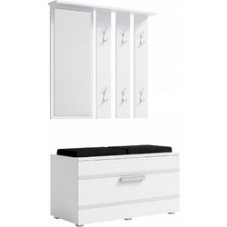 154681 ΕΠΙΠΛΟ ΥΠΟΔΟΧΗΣ OPAL-LEUKO (85.00Χ35.00Χ45.00)