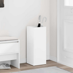 VidaXL Σχέδιο & βάση αποθήκευσης Λευκό 25 x 24,5 x 64 εκ