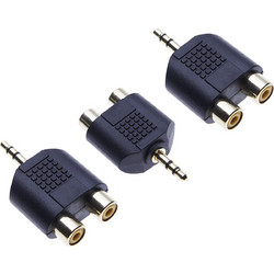 Μετατροπέας Stereo 3.5mm Σε 2 RCA Θηλ.1pcs